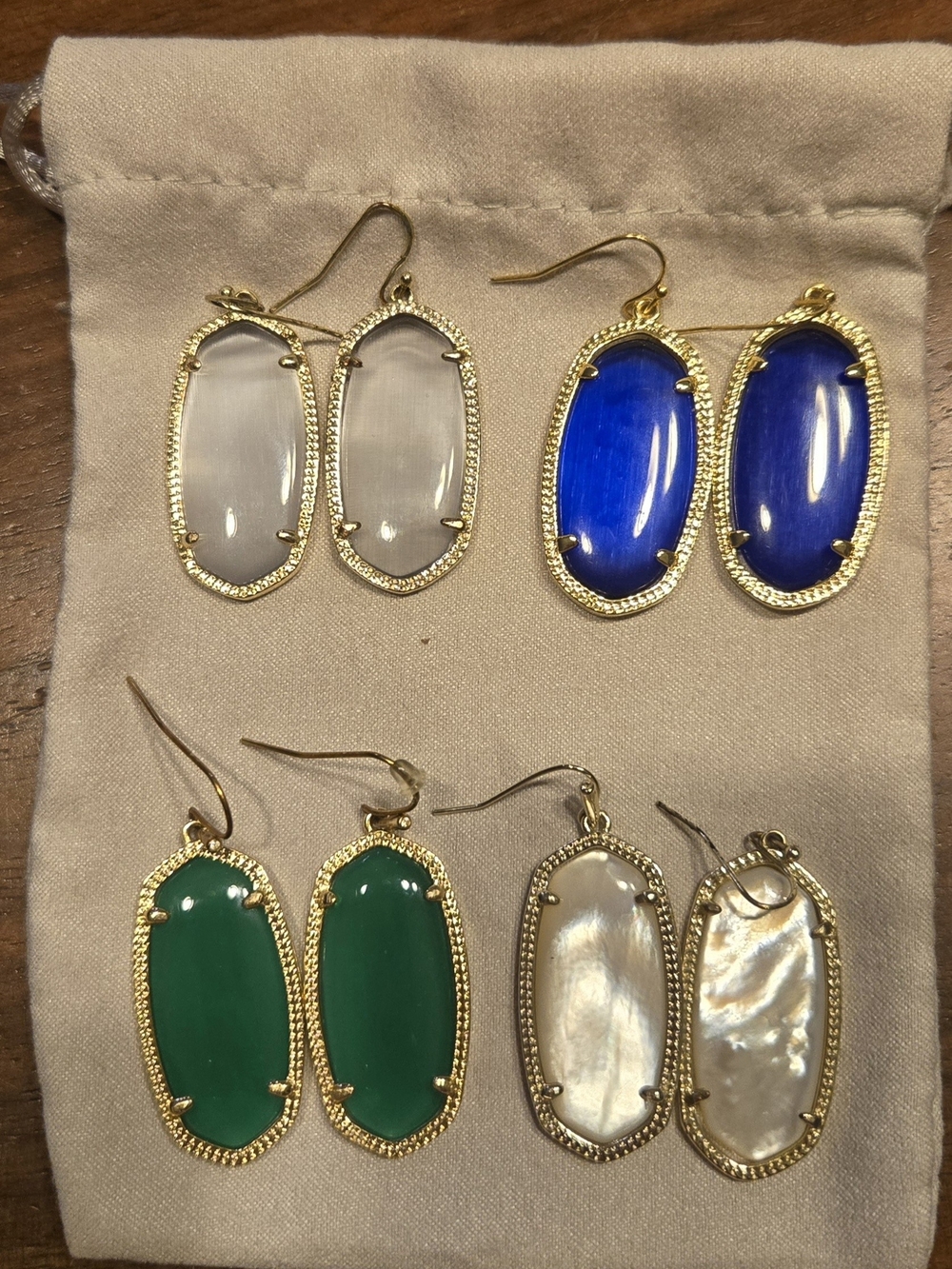Kendra Scott Lot Of Elle Size Earrings